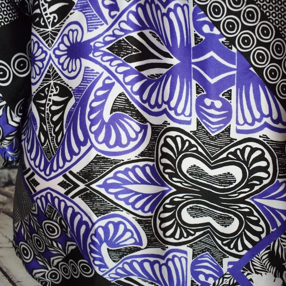 Syble Martin Plus Size 20W Blouse Top Circles - Picture 11 of 12